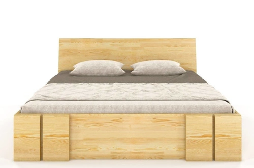 Łóżko sosnowe Vestre Maxi &z 4 szufladami 160x220