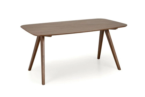 Stół do jadalni Fido 160 cm orzechowy nowoczesny prostokątny, drewniany, łatwe czyszczenie Intesi