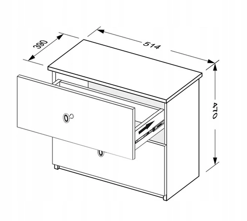 Zestaw mebli do sypialni Diamante