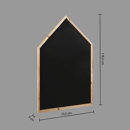 Tablica kredowa Home czarna