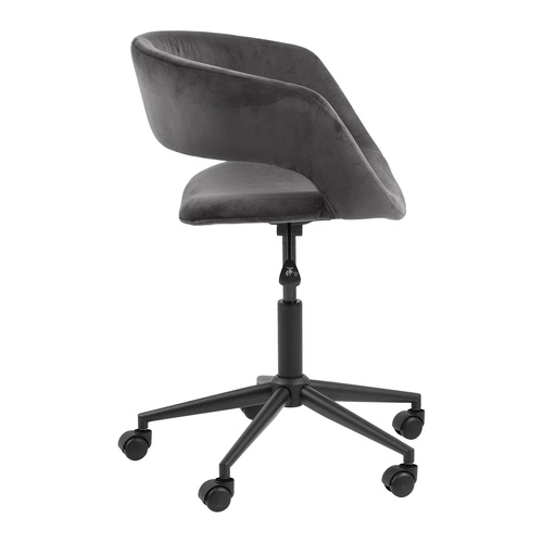 Fotel biurowy na kółkach Grace VIC dark grey