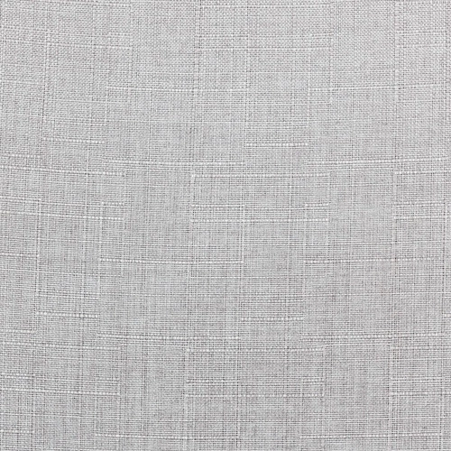 Krzesło tapicerowane Tyka szare jasne do jadalni i kuchni nowoczesne na czarnych nogach Atmosphera