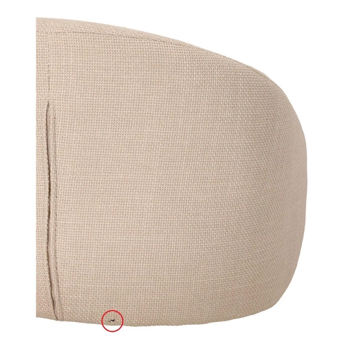 Krzesło Eleonor beżowe Basel 24 beżowa podstawa outlet