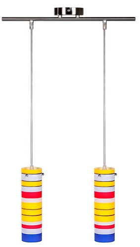 Lampa wisząca Fresco podwójny nikiel mat  2xG9/40W 230V