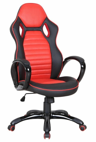 Fotel gamingowy Strip czerwony
