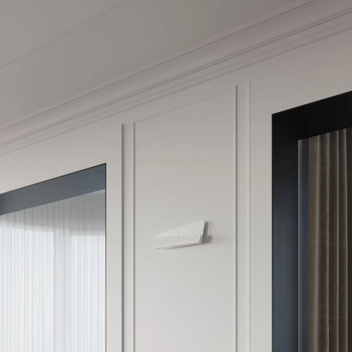 Kinkiet ścienny ALIZA biały nowoczesny do sypialni i salonu Sollux Lighting 40 cm