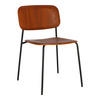 Krzesło Malters walnut drewniane