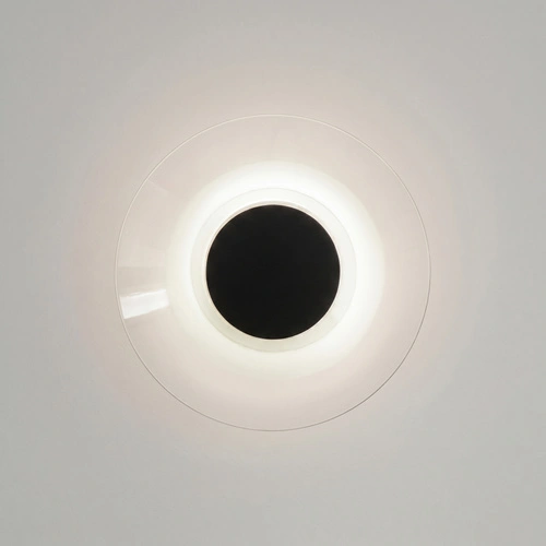 Kinkiet ścienny ASTRO czarny LED nowoczesny do salonu 28 cm