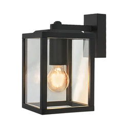 Kinkiet zewnętrzny Ricinus lampa ogrodowa dolny 2025,5cm czarny 1x60W E27 IP44