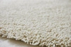 Dywan shaggy do salonu Shaggy Gravel Woolwhite 200x300 wełniany nowoczesny biały łatwoczyszczący