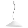 Lampa wisząca FINT biała LED do salonu regulowana nowoczesna