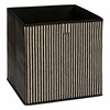 Pudełko do regału Cotty czarne            31x31x31cm