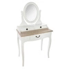 Toaletka Chrysa biała z lustrem  3  szuflady