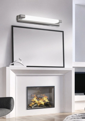 Kinkiet LED Mia 1 nowoczesny chrom 45 cm nad lustro do łazienki i sypialni CANDELLUX