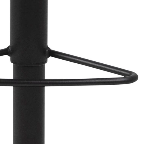 Hoker Kimmy brązowy z oparciem obrotowy tapicerowany nowoczesny do kuchni i wyspy Actona