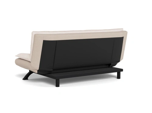 Faith sofa rozkładana 2-osobowa beżowa welurowa do salonu Actona