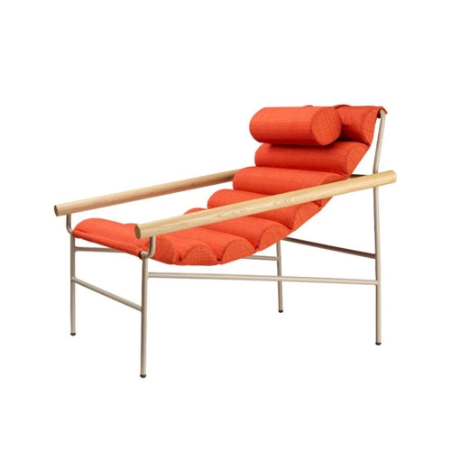 Fotel wypoczynkowy Dress_Code Fashion do salonu nowoczesny z tkaniny glamour zdejmowany pokrowiec