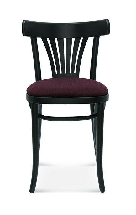 Krzesło drewniane Fameg FAN do jadalni i kuchni personalizowane retro vintage gięte