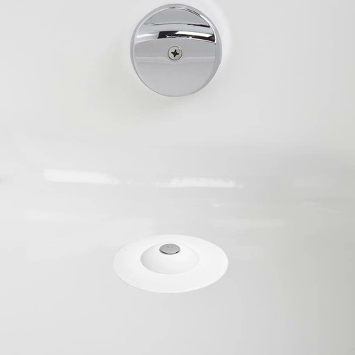 Korek do zlewu Flex biały