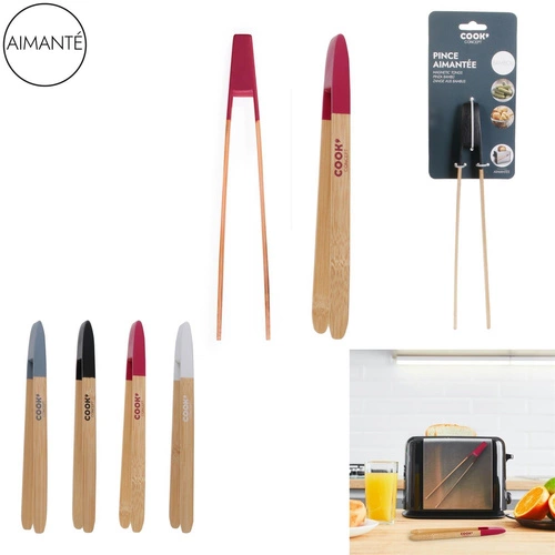 Bambusowe szczypce do serwowania        