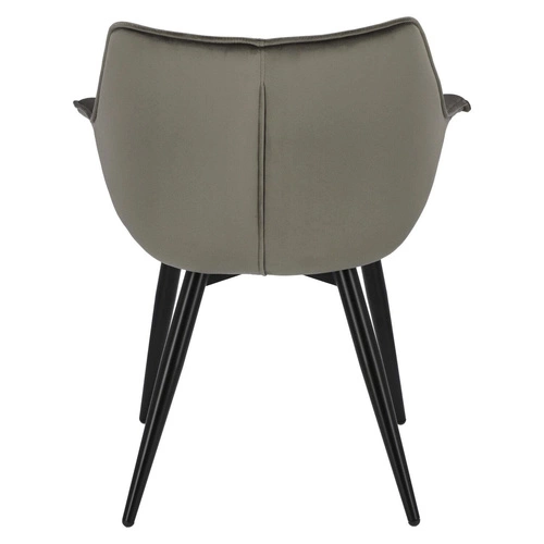 Krzesło Lord szare 17 tapicerowane OUTLET