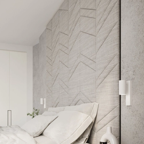 Kinkiet ścienny UTTI biały nowoczesny metalowy do sypialni salonu łazienki Sollux Lighting