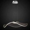 Lampa sufitowa LED Velo no.1 chrom regulowana nowoczesna do salonu ALTAVOLA DESIGN