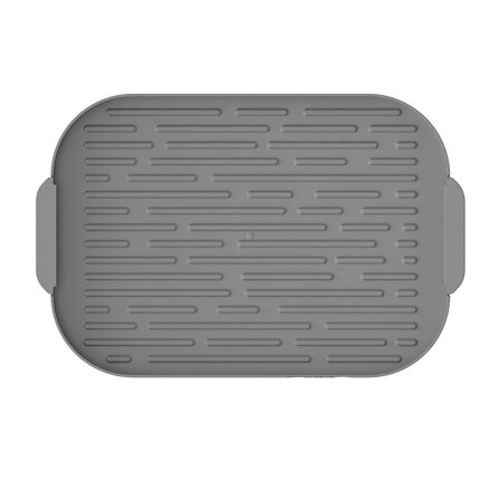 Maselniczka z nożem Fresh Eat plastikowa szara