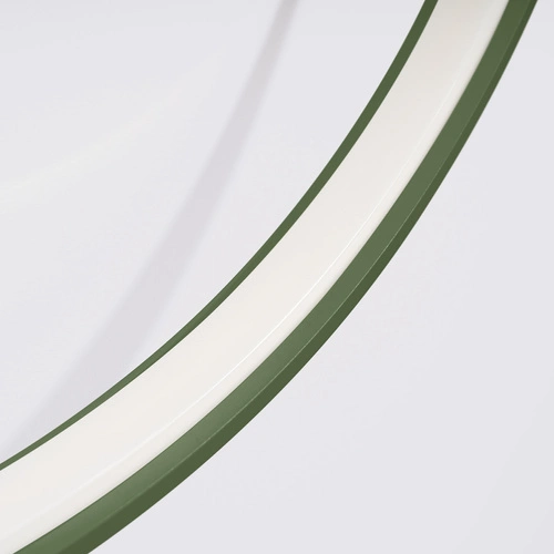 Plafon sufitowy LED RIO 78 zielony oliwkowy nowoczesny do salonu i kuchni Thoro