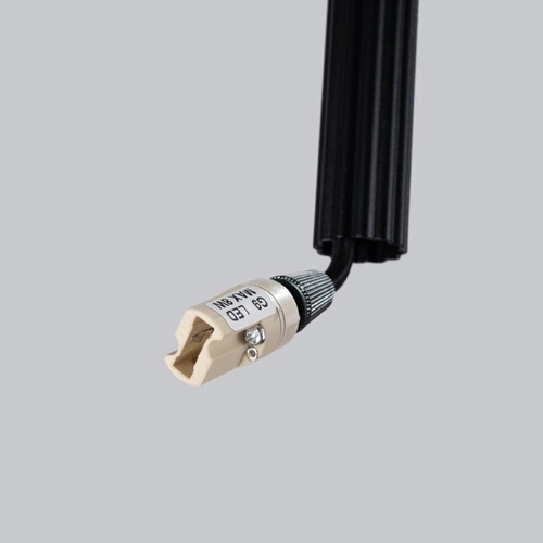 Lampa wisząca ARCHE 3P czarna nowoczesna regulowana do salonu i nad stół 3-punktowa