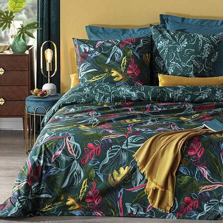 Komplet pościeli bawełnianej Selva Atmosphera 240x220 z poszewkami, orientalny, do sypialni