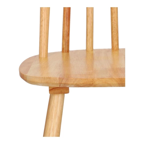 Krzesło drewniane Wopy naturalne do jadalni i kuchni styl retro vintage patyczak Intesi