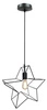 Lampa wisząca Gwiazdka 1x60W E27