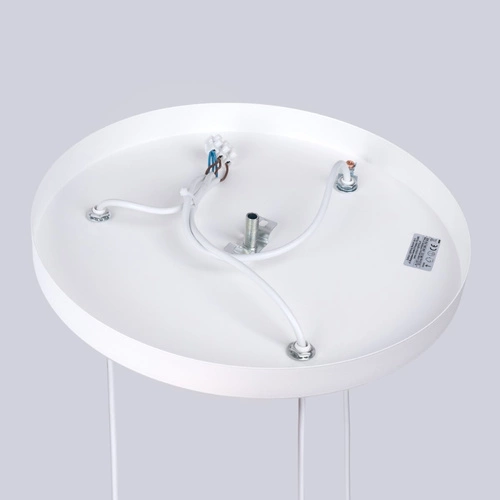 Lampa wisząca kula HYPERION 3P biała nowoczesna regulowana do salonu i jadalni