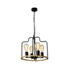 Lampa wisząca Datus czarny 4x40W E27