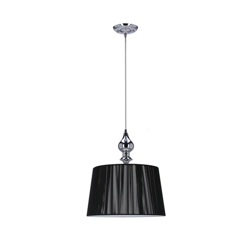 Lampa wisząca Gillenia 1x60W E27 czarny