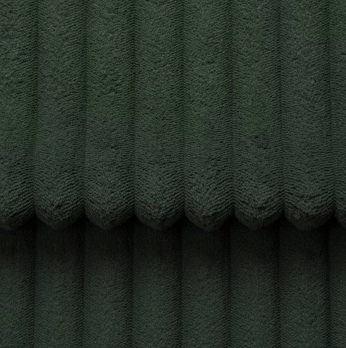 Sofa rozkładana z funkcją spania Loppie zielona sztruksowa do salonu nowoczesna 2-osobowa