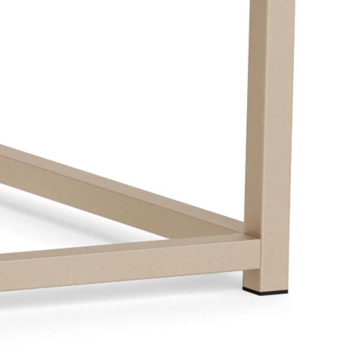 Seaford stolik kawowy prostokątny szary loftowy do salonu Actona