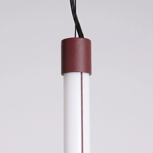 Lampa wisząca TRANG 100 LED burgund nowoczesna nad wyspę