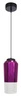 Lampa wisząca Tube 13 1x60W E27  fioletowy