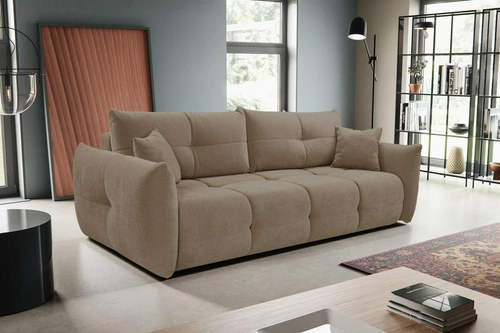 Sofa Bode z funkcją spania brązowa Wind   11