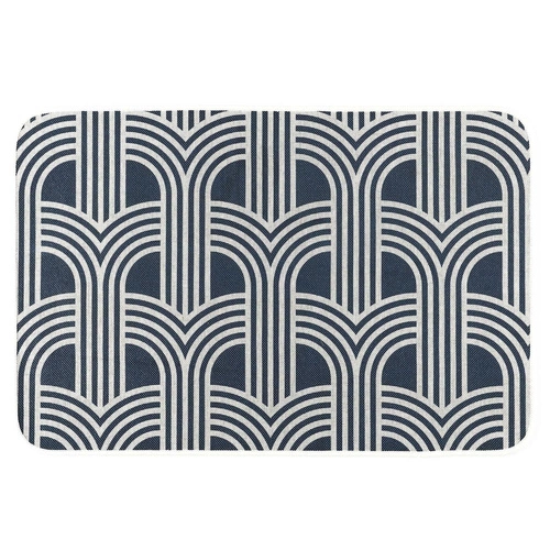 Dywan nowoczesny Arlla niebieski 40x60 cm do przedpokoju, pranie w pralce Intesi