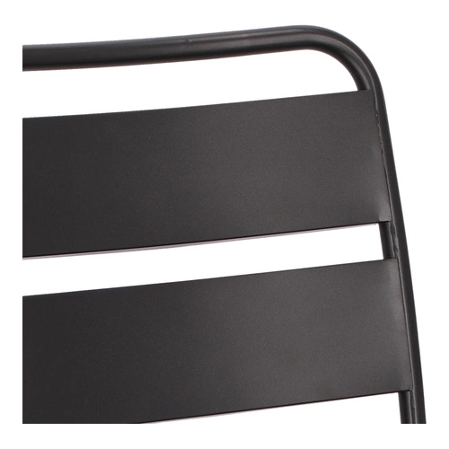 Zestaw 4 krzeseł Barco czarne