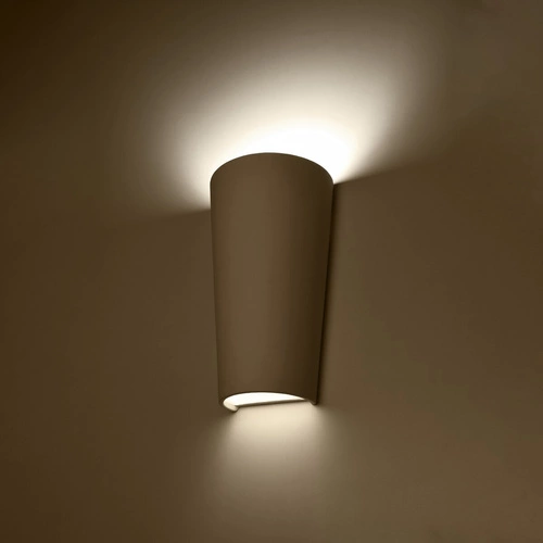 Kinkiet ścienny LANA biały ceramiczny nowoczesny do sypialni i salonu Sollux Lighting