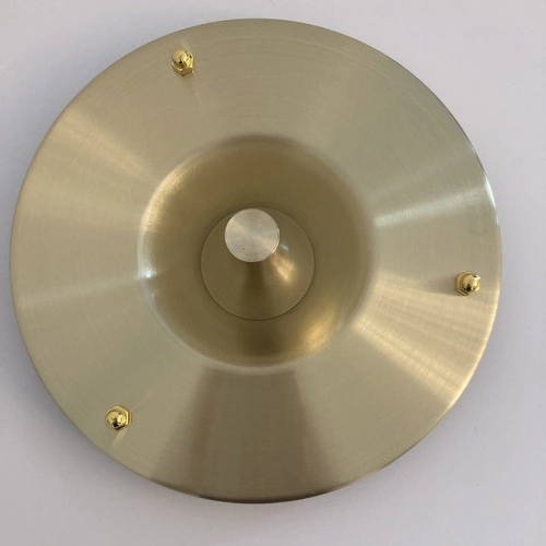 Lampa sufitowa ARTDECO czarno-złota 35 cm regulowana do salonu nad stół