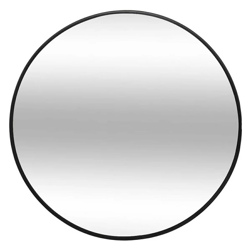 Lustro okrągłe Alice 38 cm czarne na ścianę do przedpokoju i sypialni Atmosphera