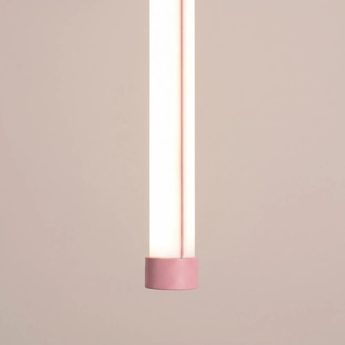 Lampa wisząca TRANG 50 różowa LED regulowana nad wyspę