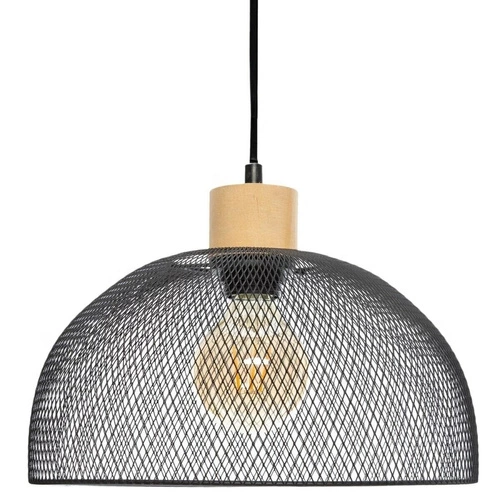 Lampa wisząca Sam czarna nowoczesna metalowa do salonu i jadalni 30 cm Atmosphera