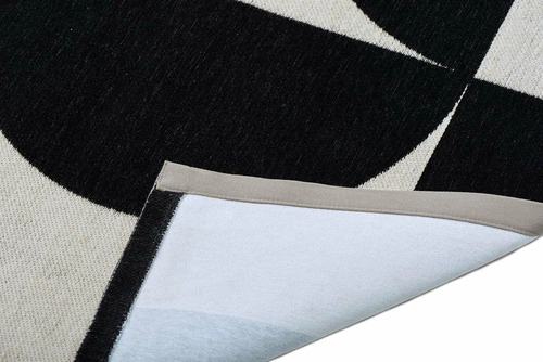 Dywan do salonu nowoczesny Mono White 160x230 antypoślizgowy łatwoczyszczący glamour Carpet Decor