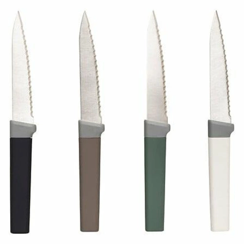 5five simply smart zestaw 4 noży do steków stal nierdzewna z antypoślizgową rękojeścią